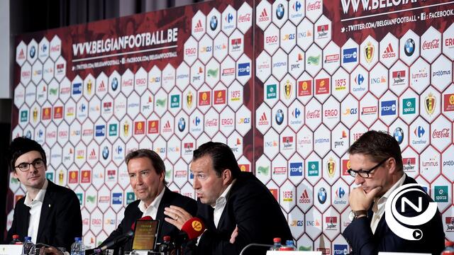 Rode Duivels :  bondscoach Wilmots met verrassende EK-selectie