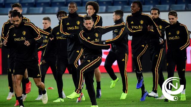 Rode Duivels Martinez : "Hebben tot het laatste moment gewerkt om Lukaku fit te krijgen" 