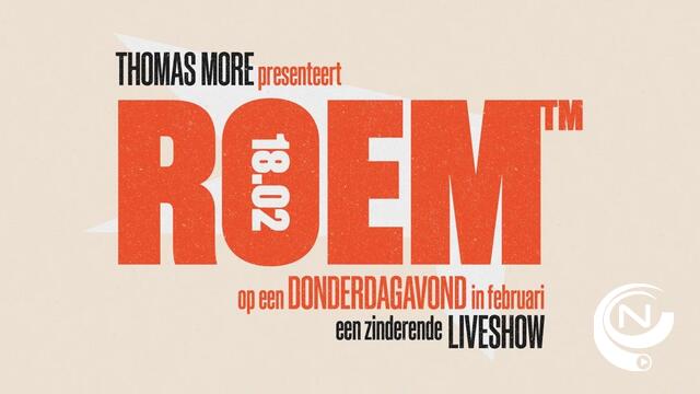 Thomas More gaat voor ROEM!