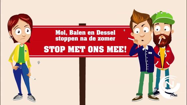 Mol, Balen en Dessel stoppen met roken’ klokt af op 165 stoppers