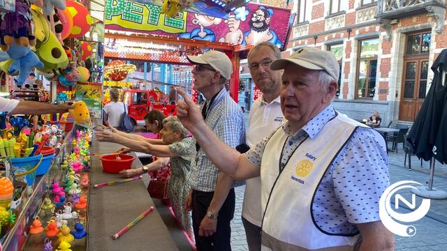 Rotary Herentals : 'Geslaagde integratiedag voor 80 personen met een beperking op kermis'
