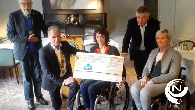 Rotary Club Westerlo schenkt €35.000 aan To Walk Again vzw