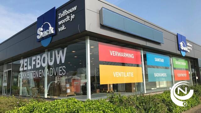 Sack Zelfbouw opent 5e toonzaal voor zelfbouwers in Westerlo