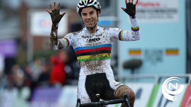 Sanne Cant ploetert zich een weg naar 10e (!) opeenvolgende Belgische trui