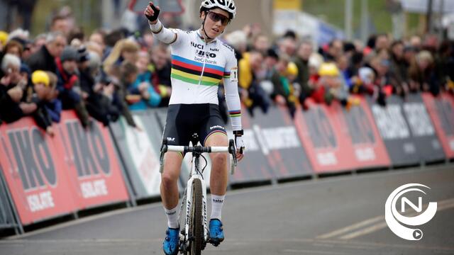Sanne Cant zet haar eindzege in Wereldbeker in de verf met winst in Hoogerheide - foto's