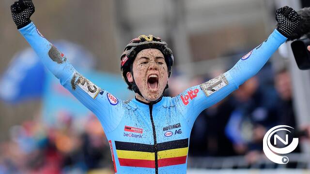 Sanne Cant wereldkampioene na thriller, Vos zilver 