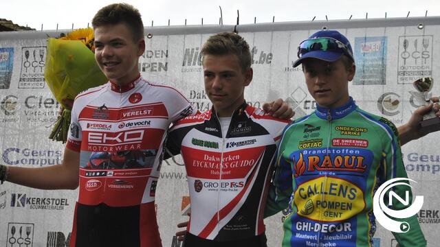 Stef Scharre dubbelde iedereen: de nieuwe Tom Boonen woont in Noorderwijk 