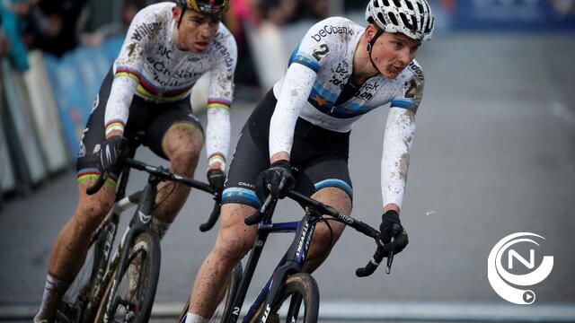 Van der Poel triomfeert ook op oever van de Schelde, Van Aert 2e op 3"