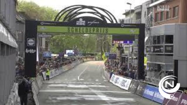 Scheldeprijs Schoten: renners kijken aan je voordeur 