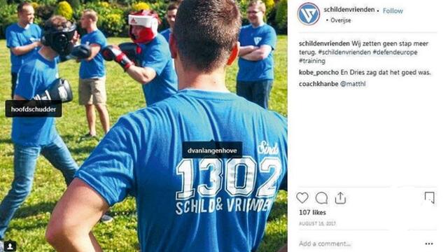 Medewerker N-VA verzorgde bokscursus voor Schild & Vrienden 