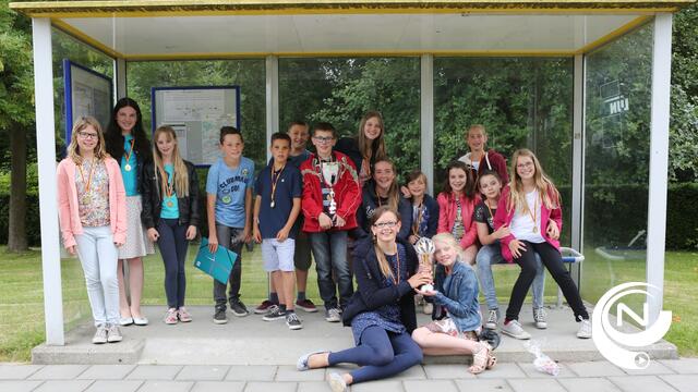 Vrije basisschool Wezel 6b wint Interscolaire verkeerswedstrijd