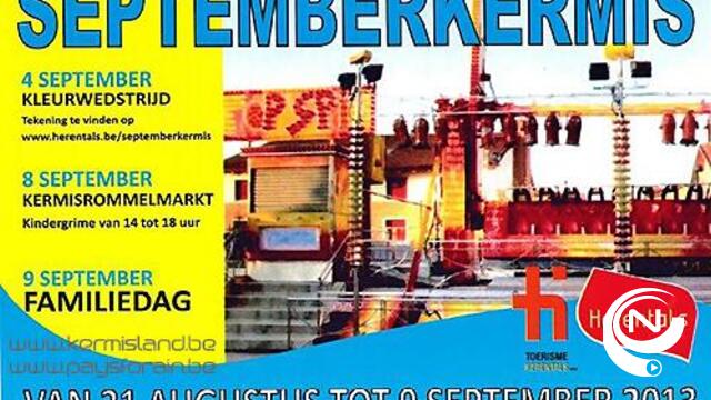 Herentals is klaar voor septemberkermis