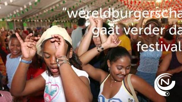 Wereldburgerschap gaat verder dan festivals