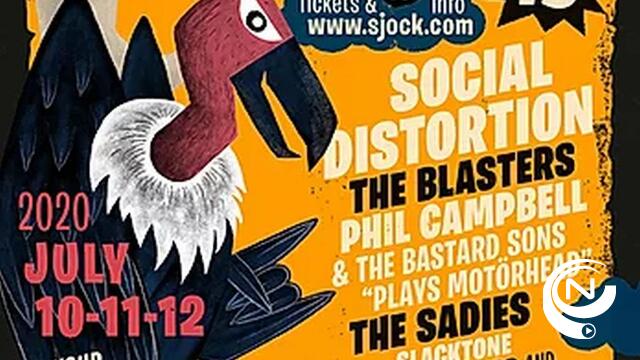 45e editie Sjockfestival met toppers  Agnostic Front, Black Lips