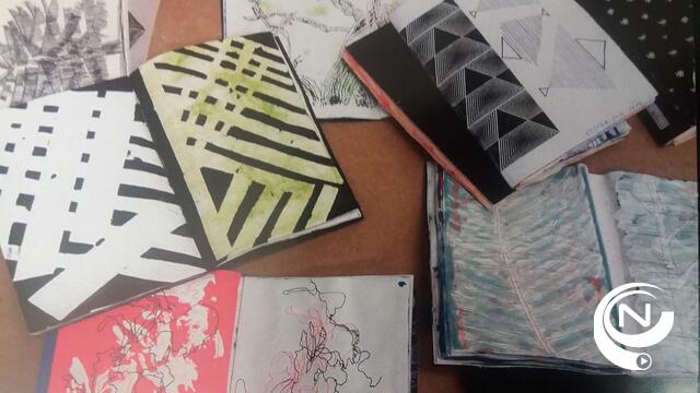 Small books Big Drawings : tentoonstelling Tekenatelier Stedelijke Academie 