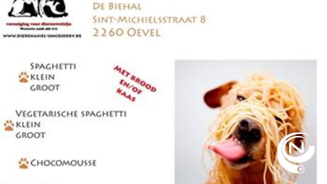 Spaghettidag - Dierenasiel UNCO-JERRY Westerlo 