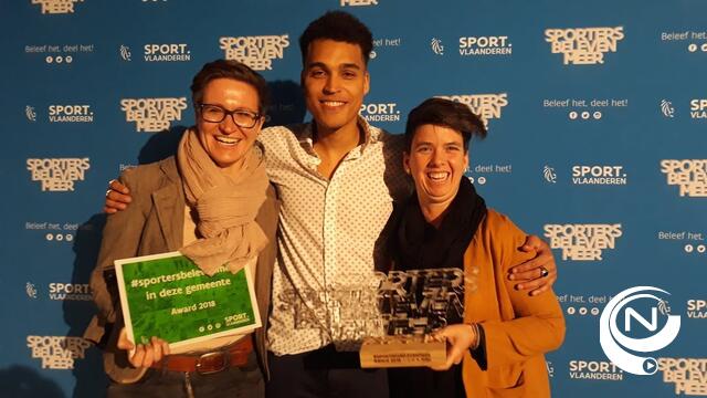 Heist wint de #sportersbelevenmeer-award