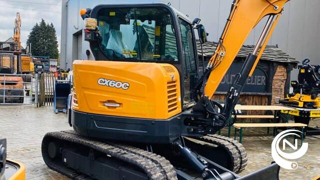Brandje bij firma graafmachines Steven Van Roy snel onder controle