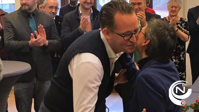 Stijn Raeymaekers legt eed af als burgemeester van de Stoeters