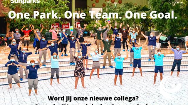 'Sunparks Kempense Meren brengt positieve vibes om nieuwe collega’s te vinden'