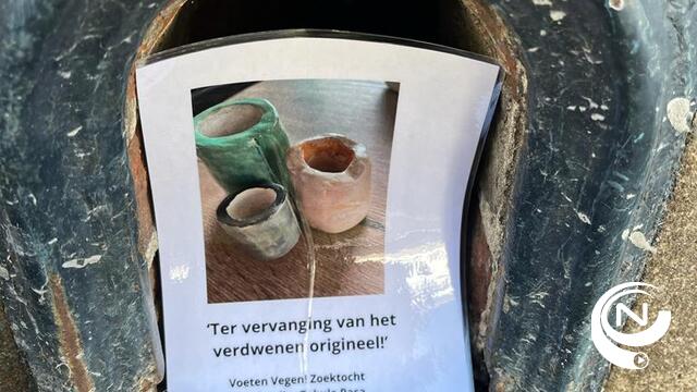 Vandalen verstoren Zomerspoor-zoektocht rond kunstwerkjes in voetschrapers