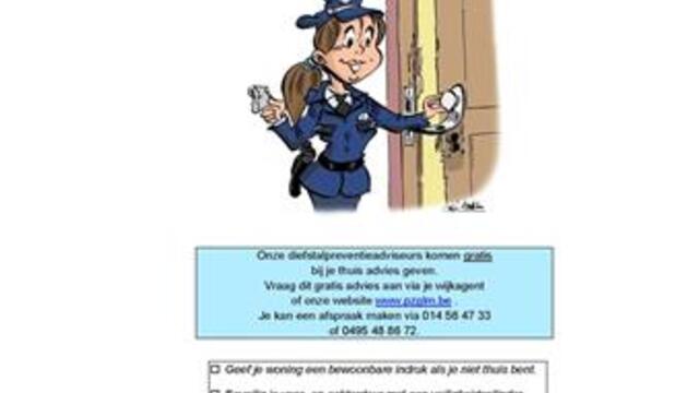 Politiezone lanceert Poly met broodzakkencampagne