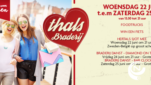 Thals Braderij: een hart voor shoppen en voetbal 