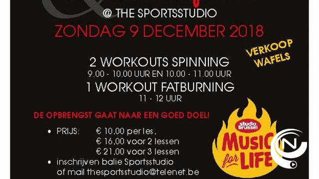 Spinning for life & Fatburning for life @ The Sportsstudio