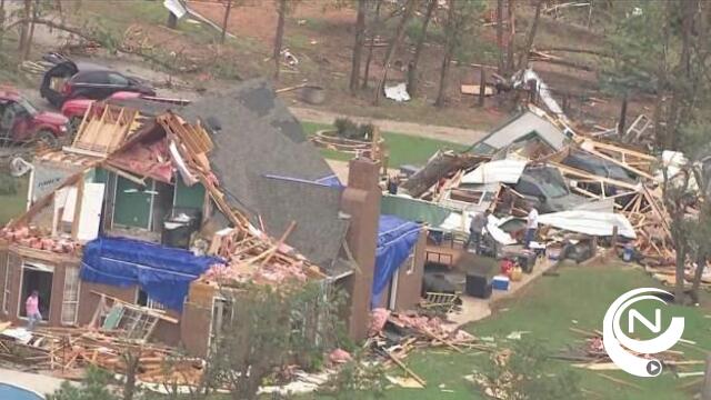 Tornado met windsnelheden tot 320km/u  treft  Oklahoma City