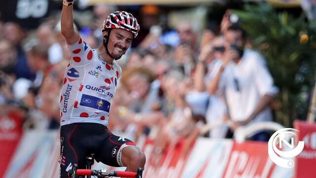 Tweede keer Alaphilippe na val van Yates, Gilbert valt in ravijn, gebroken knieschijf, stapt uit Tour 