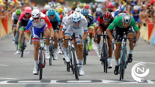 Hattrick voor groene trui: Sagan is ook "the best of the rest"