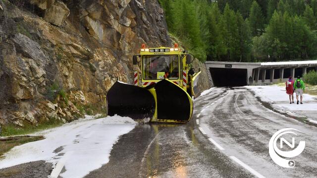 Alpenrit Tour gestaakt door hevige sneeuwval in finale
