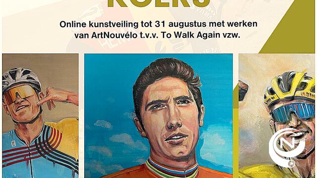 Herentals Fietst & Feest en To Walk Again slaan handen in elkaar voor unieke kunstveiling : bieden vanaf €250