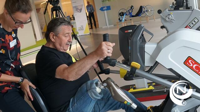 REVAlution Center van vzw To Walk Again in AZ Herentals met onlinebeweegoefeningen