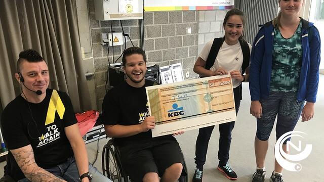 Benefietwedstrijden SILA Westerlo brengen €1.000 op voor To Walk Again
