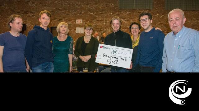 Veel sfeer en 1000 euro voor Geelse goede doelen op de voorbije Trefquiz van Beweging.net Geel