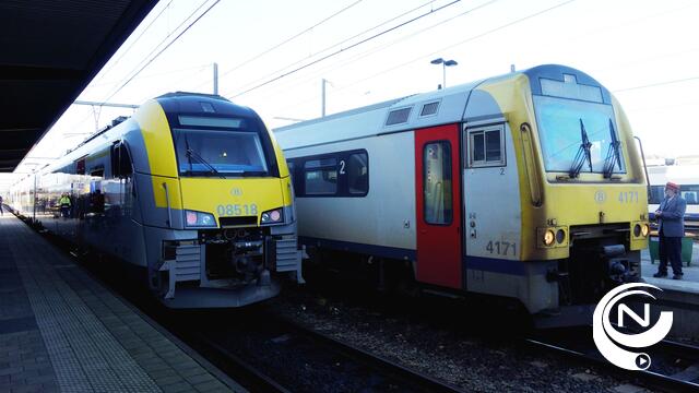 2 op de 3 IC-treinen zullen maandag rijden, zondagavond rijden bijna alle P-studententreinen
