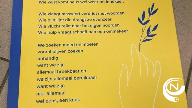 Geelse stadsdichter brengt poëzie naar troostplekken