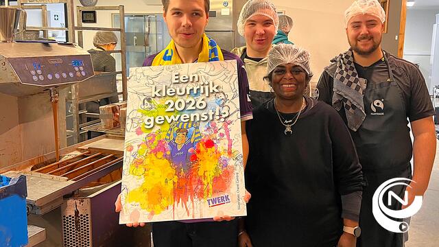 'Geef TWERK kleur met je gulle gift'