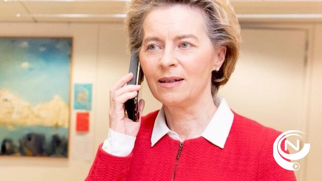 Ursula Von der Leyen (EU) : 'AstraZeneca levert 40 miljoen doses in 1e kwartaal'