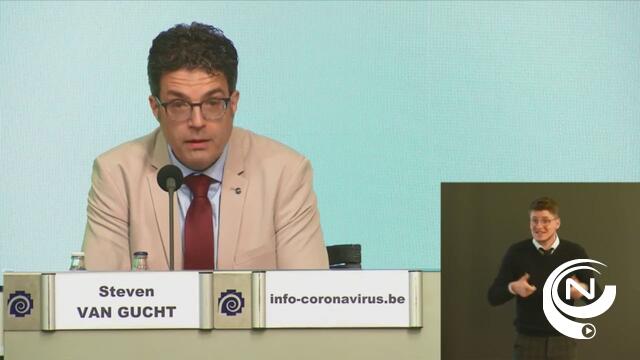  Viroloog Steven Van Gucht neemt op lyrische wijze afscheid na 54 persconferenties: "Schip is nu in rustiger vaarwater" - kijk LIVE