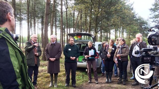 Herman Van Rompuy bezoekt Ecoduct Kempengrens Mol