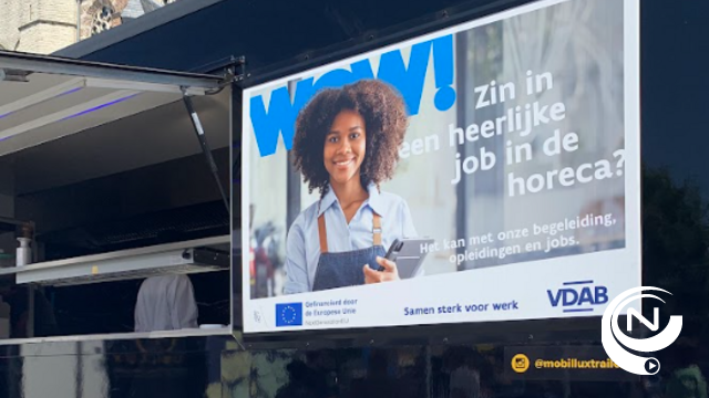 VDAB, stad Geel en Horeca Forma willen mensen warm maken voor een job in de horeca