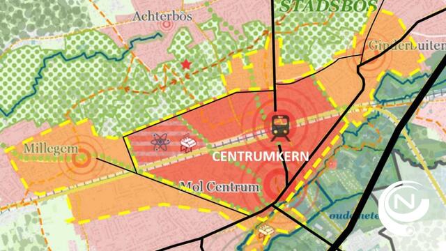 Waar appartementen en verkavelingen in Mol ? En waar niet?   
