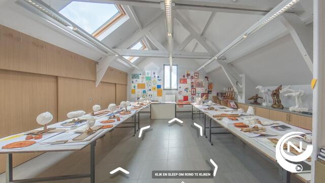Virtuele tentoonstelling in academie Nijlen
