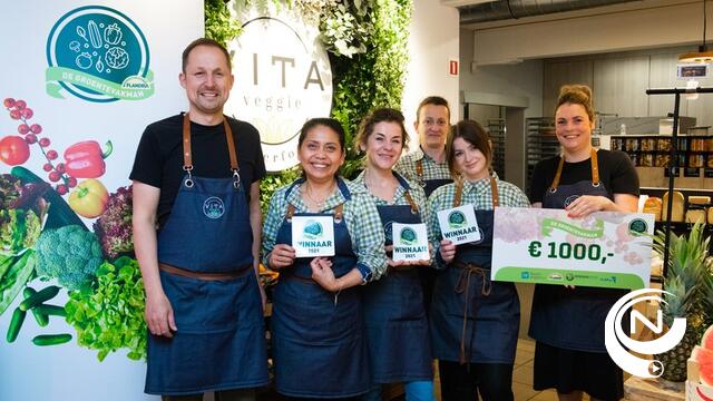 Vita Veggie Herenthout wint titel Groentevakman categorie speciaalzaken en marktkramers