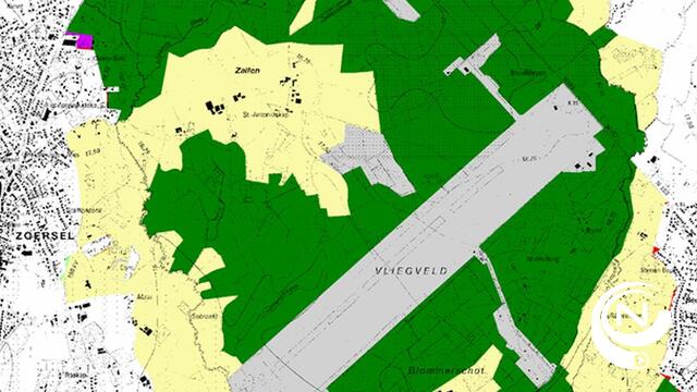 Ruimtelijk uitvoeringsplan 'Omgeving Vliegveld Malle' voorlopig vastgesteld
