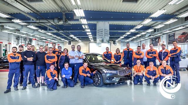  Einde van een tijdperk: laatste V40 loopt van de band bij Volvo Cars Gent