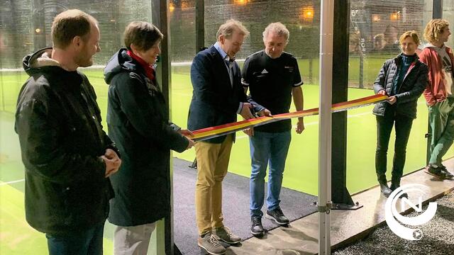 Padelterreinen van 'Padel Vorselaar' officiëel in gebruik 
