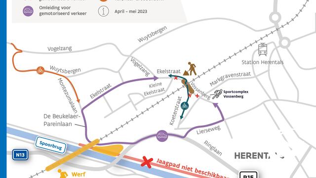 Start werken aan tunnel Vossenberg 